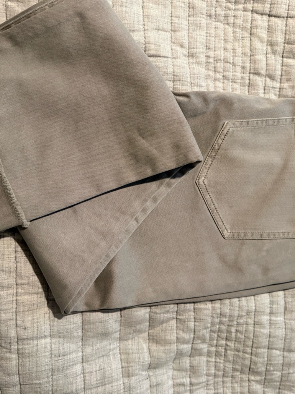JJill light green cuffed jeans NWT